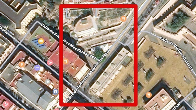 Zona de actuaci&oacute;n del proyecto en Melilla